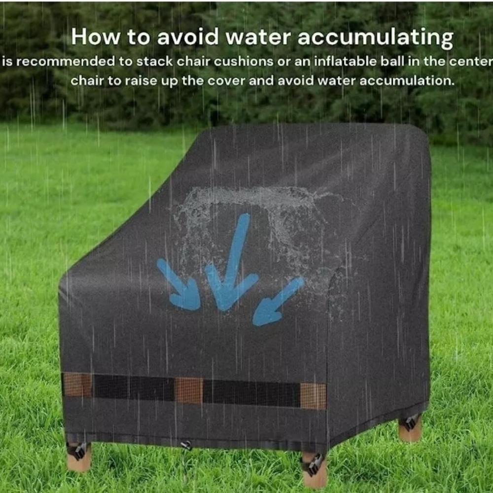 Tunnell Trends Patio Furniture Chair Cover for Deep Seat Patio Lawn and Garden